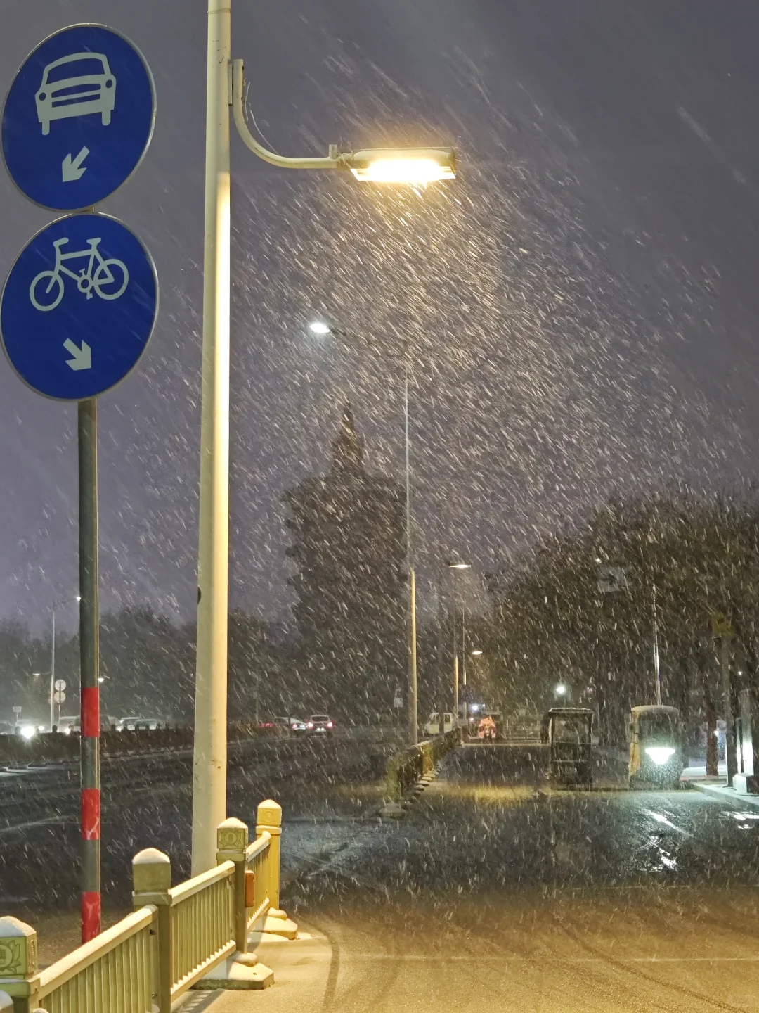 看看你拍的初雪