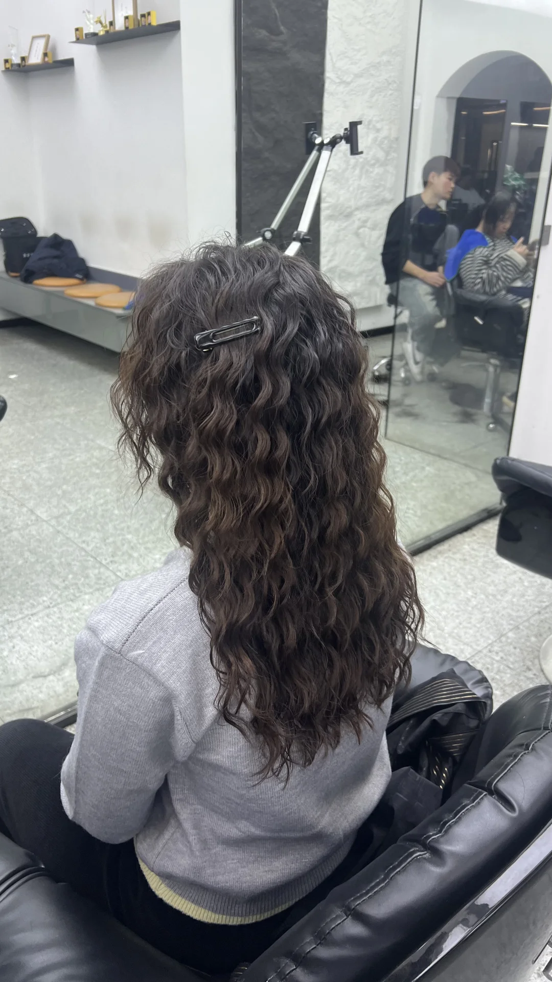 在安阳真的烫到自己喜欢的发型了哟👏