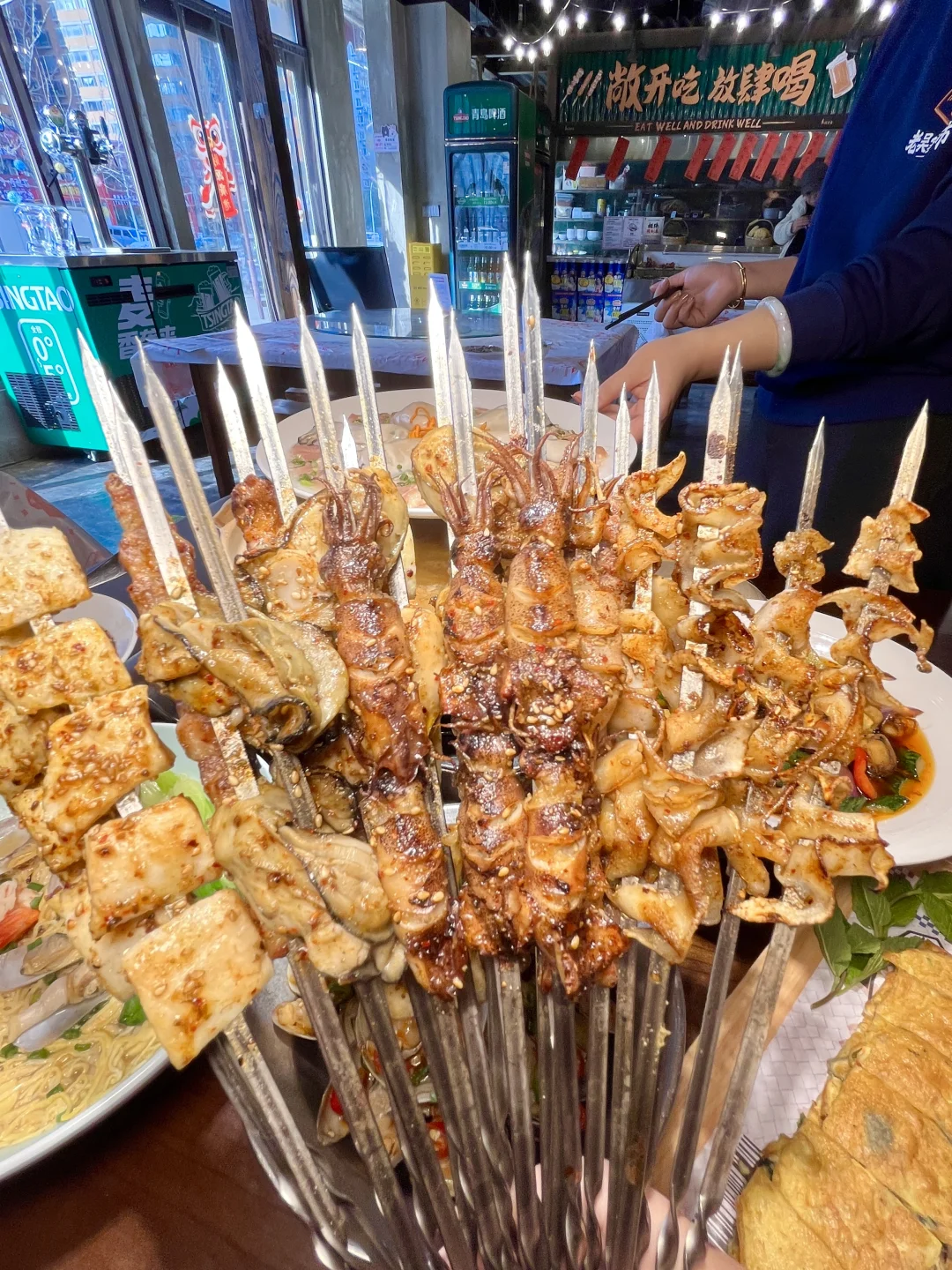 安阳平价海鲜界的top0️⃣！海肠捞饭绝了！