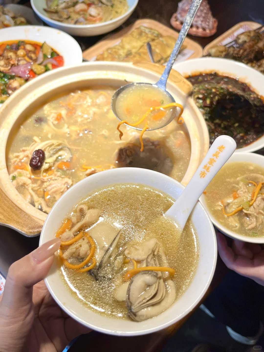 安阳平价海鲜界的top0️⃣！海肠捞饭绝了！