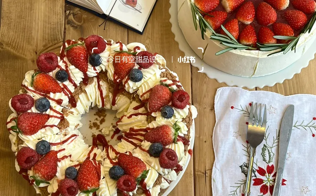 在安阳 谁懂这个草莓车轮泡芙的张力🍓