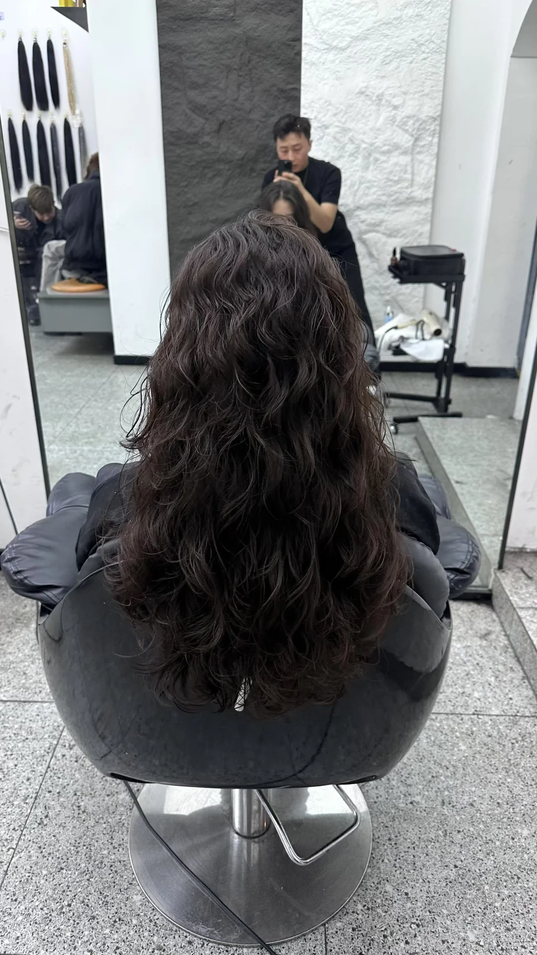 在安阳真的烫到自己喜欢的发型了哟👏