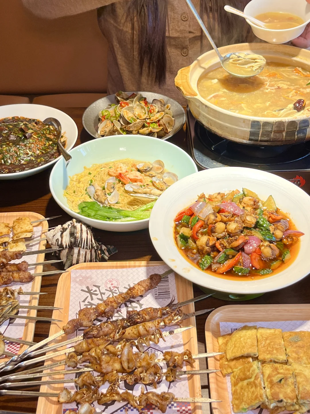 安阳平价海鲜界的top0️⃣！海肠捞饭绝了！