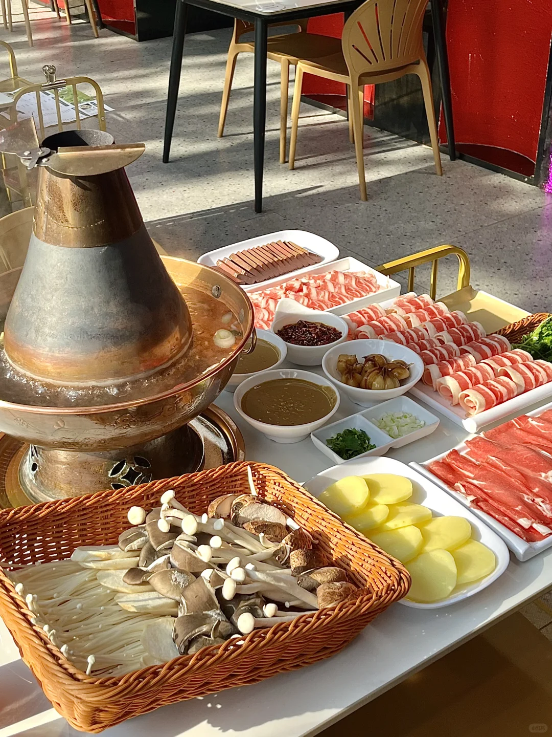 来安阳 直奔这家铜锅涮肉！真的好好吃！！🥹