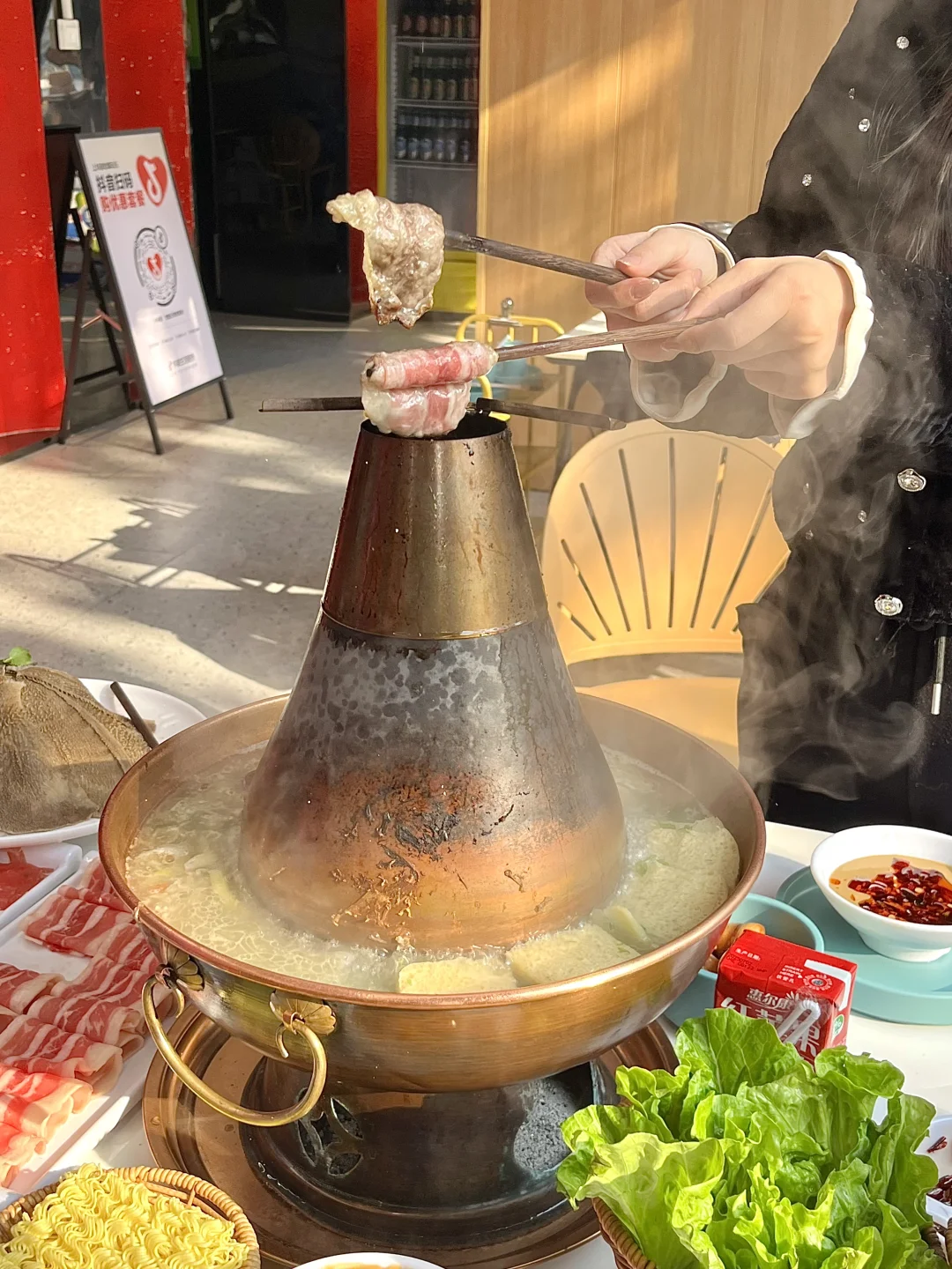 来安阳 直奔这家铜锅涮肉！真的好好吃！！🥹