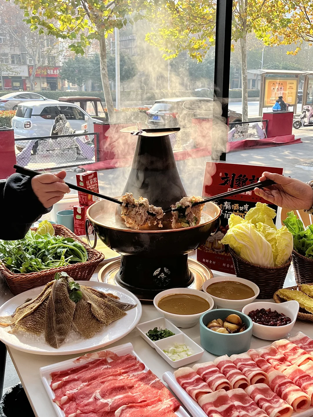 来安阳 直奔这家铜锅涮肉！真的好好吃！！🥹