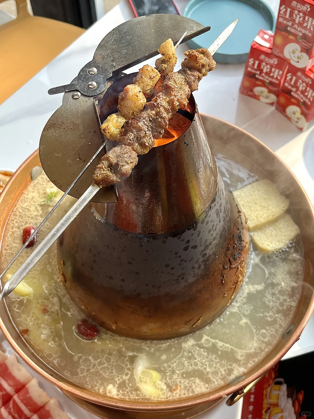 来安阳 直奔这家铜锅涮肉！真的好好吃！！🥹