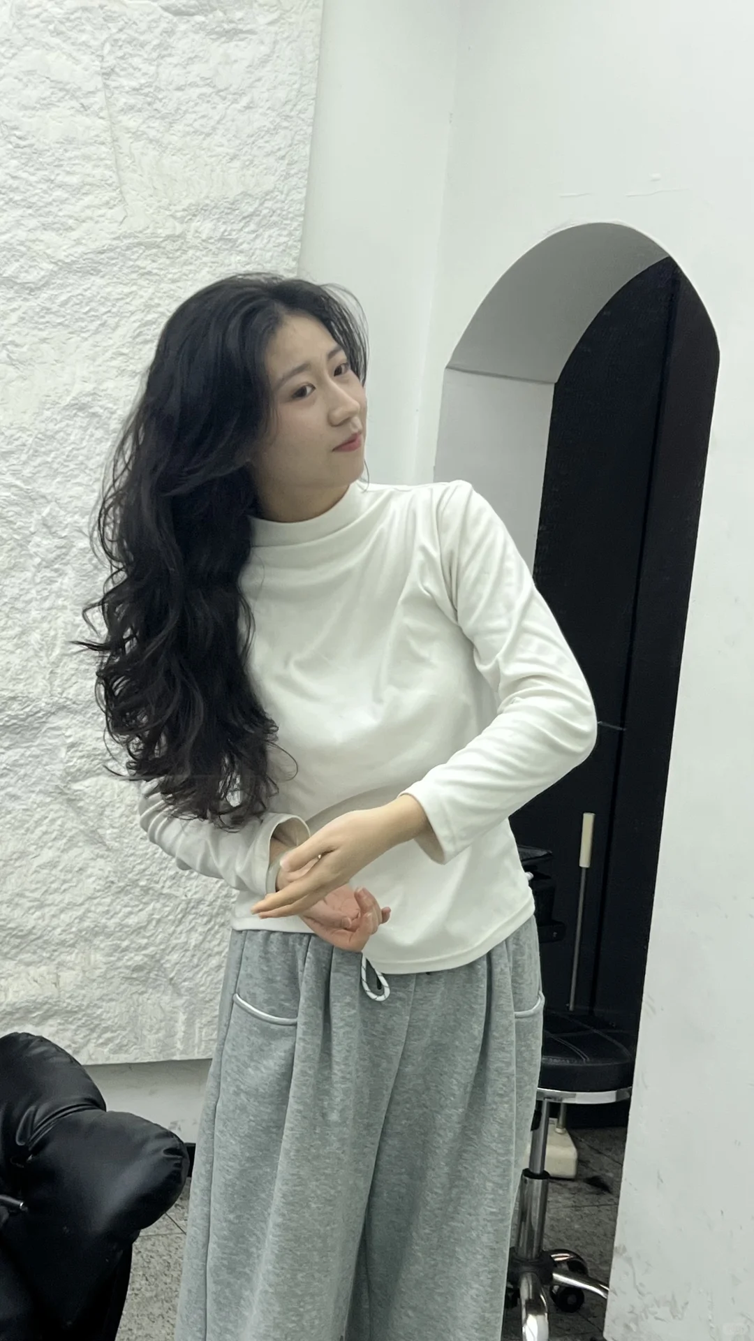 在安阳真的烫到自己喜欢的发型了哟👏