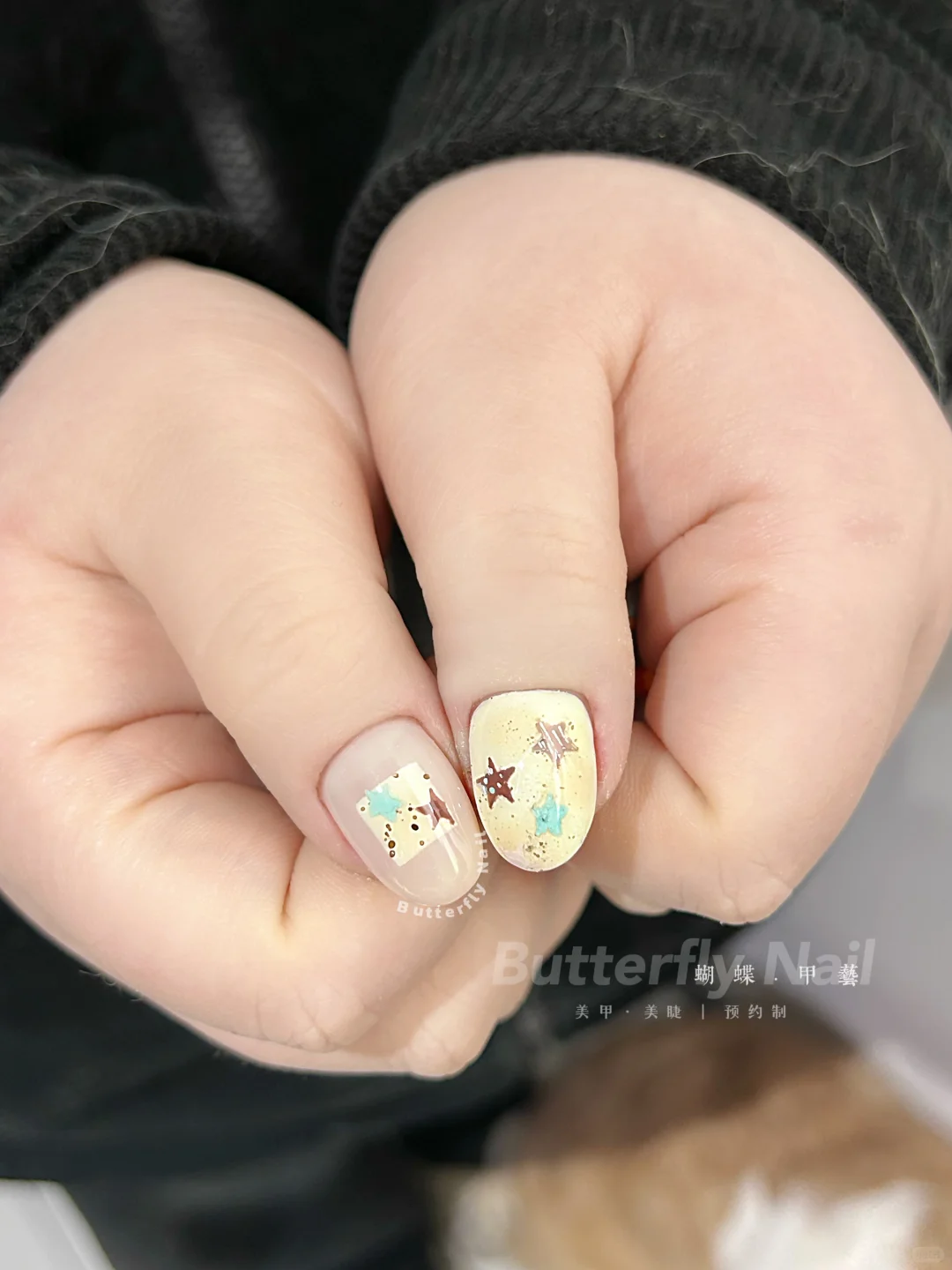 . ݁₊奶油星星曲奇🍪 | 安阳美甲