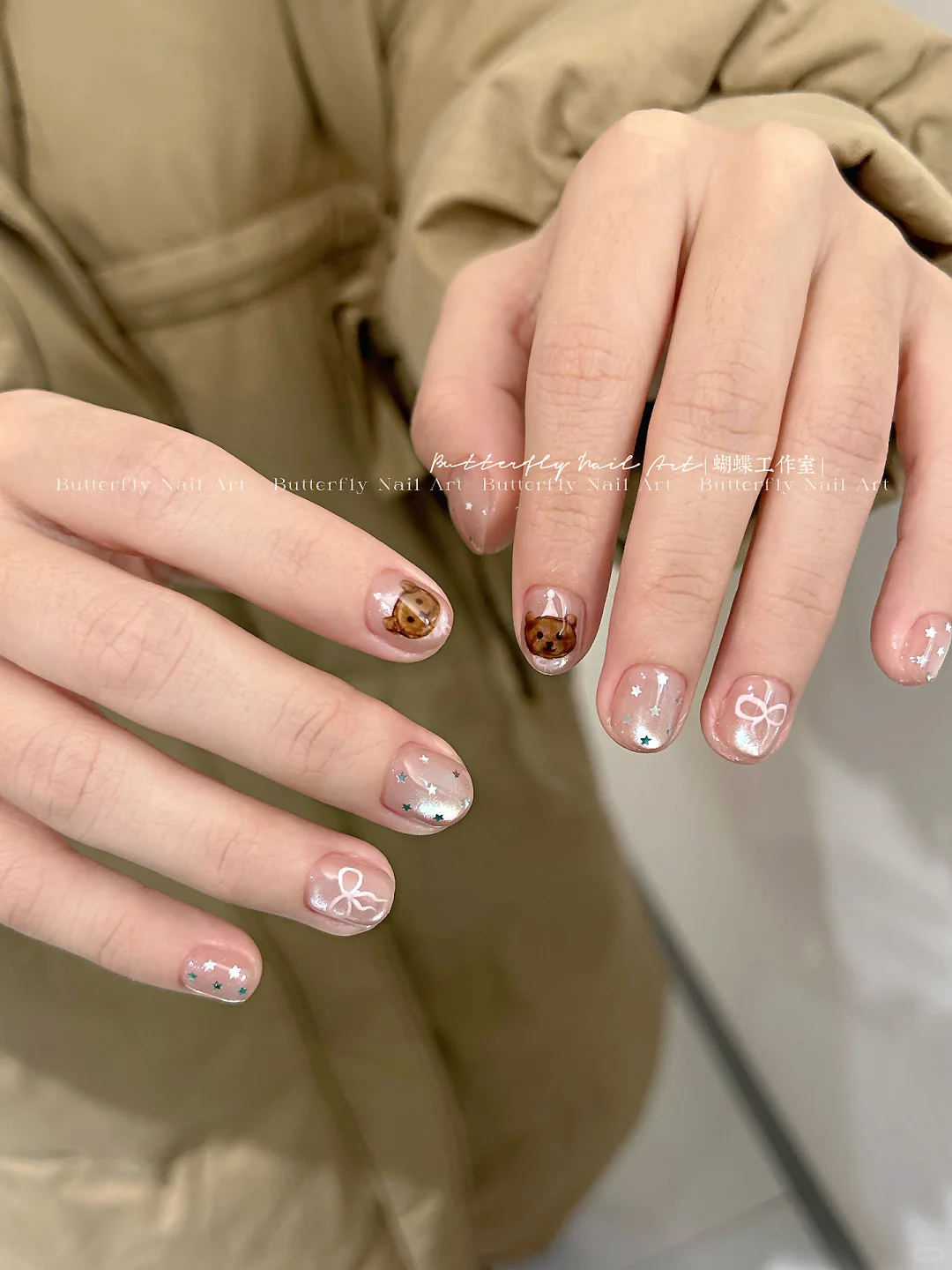 🧸ྀི♡‧₊小熊宝宝 | 安阳美甲