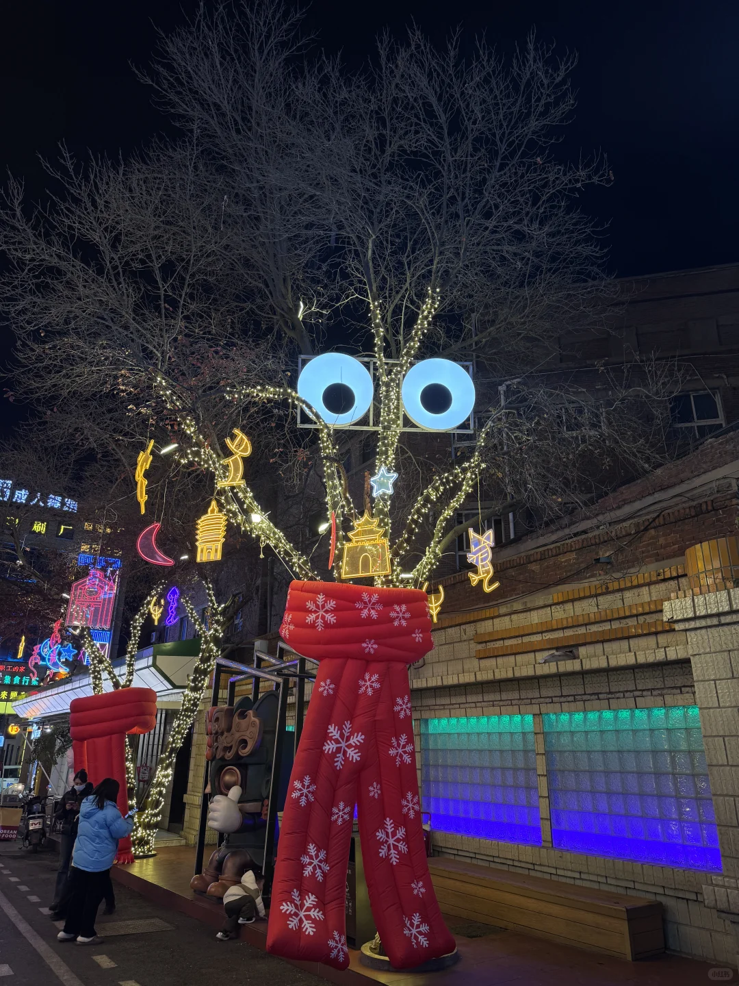 安阳！！提前打卡圣诞氛围街景🎄