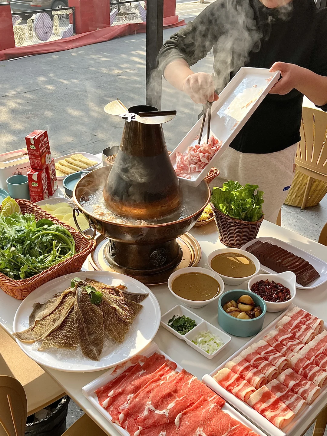 来安阳 直奔这家铜锅涮肉！真的好好吃！！🥹