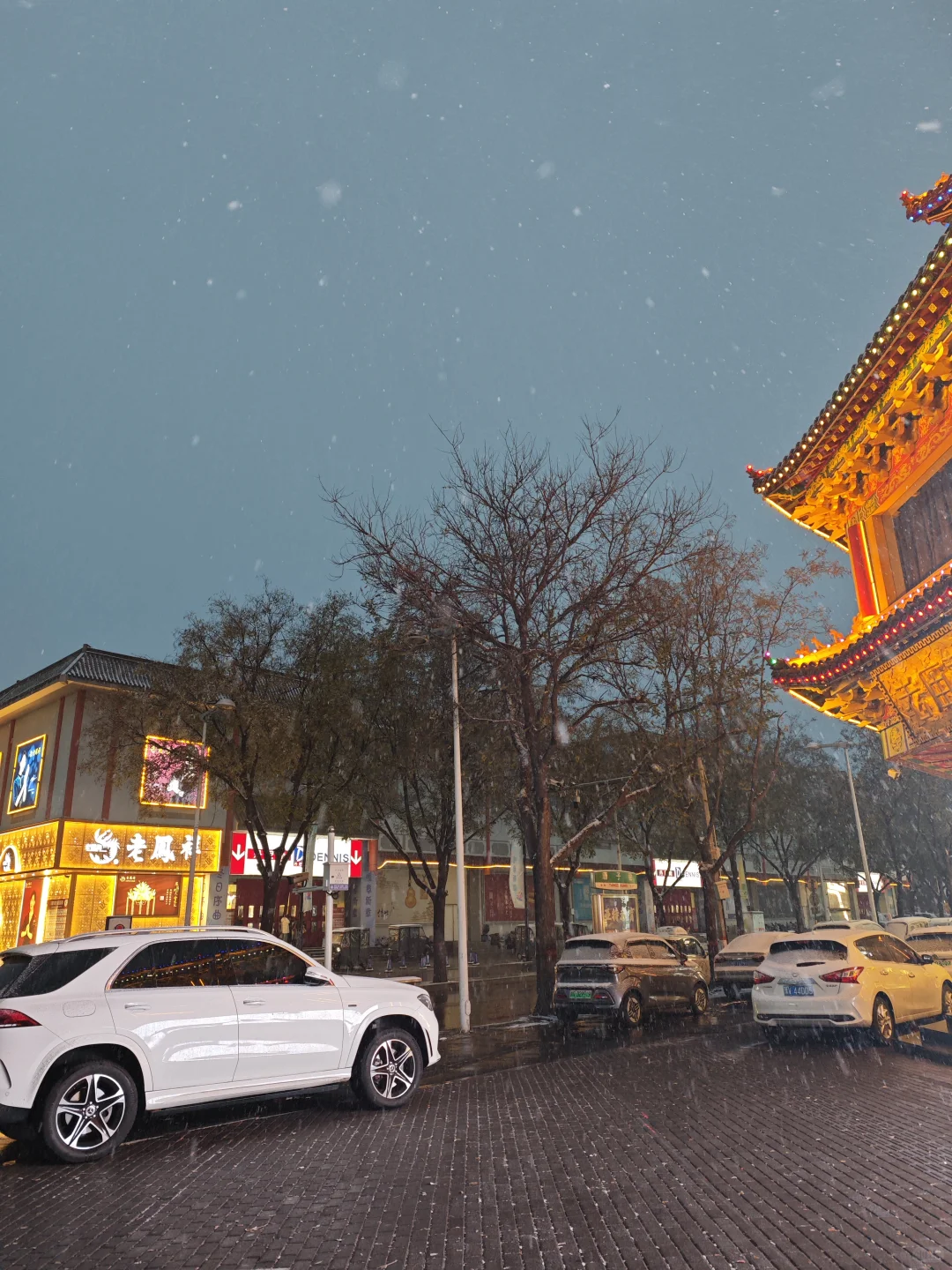 看看你拍的初雪