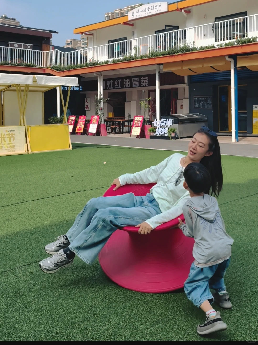 郑州溜娃citywalk🌞二七米房还挺出片！