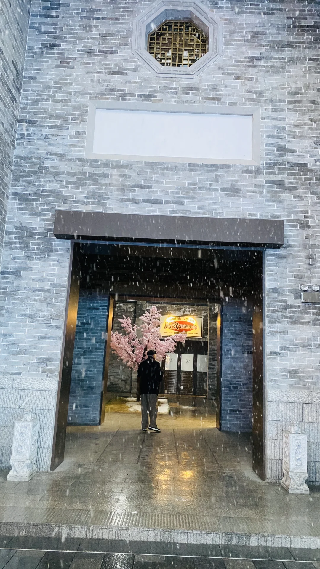 卧槽，暴雪里的郑州杀疯了，古建与雪花同框❗