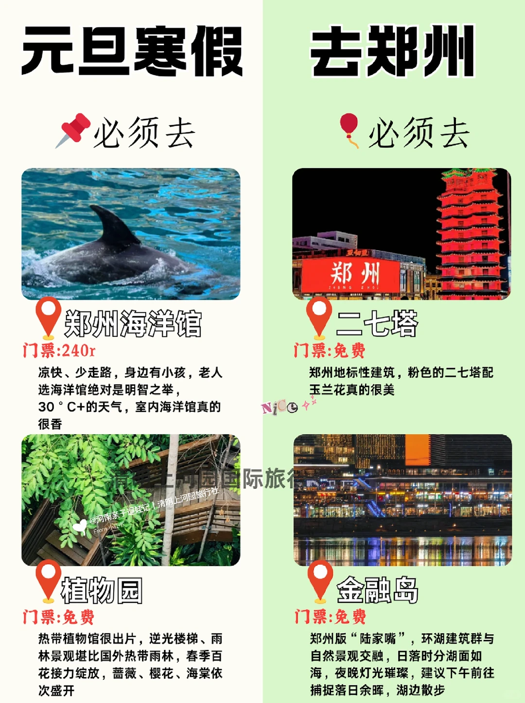 写给元旦寒假去河南旅游的姐妹👭超全攻略