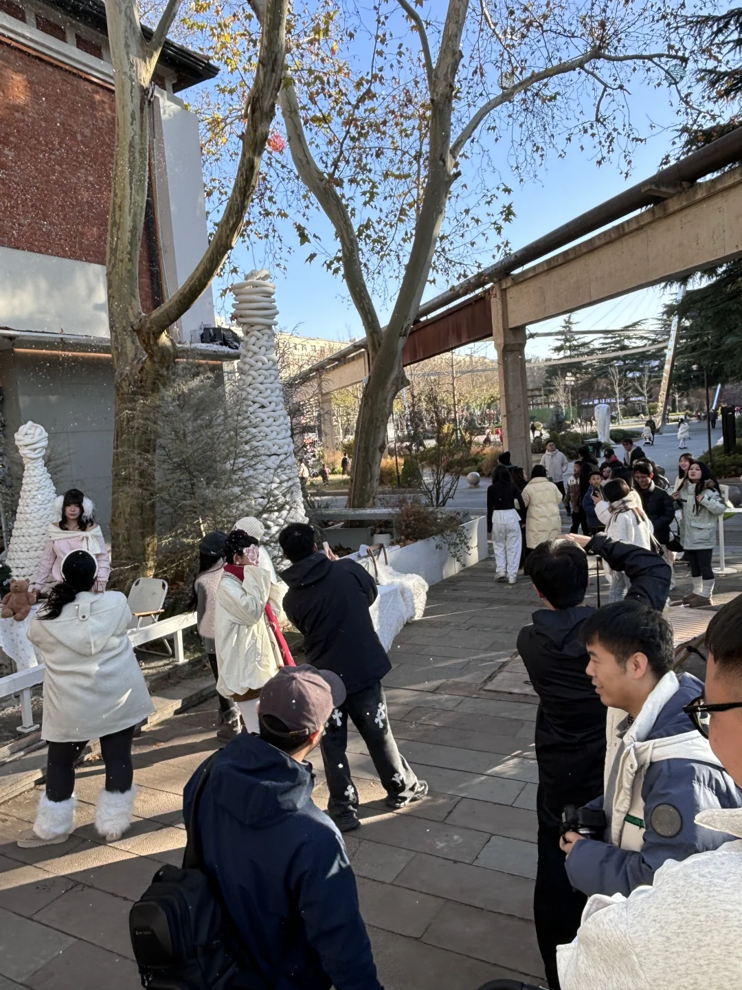 12.14郑州下雪实况！！免费拍！！快来！