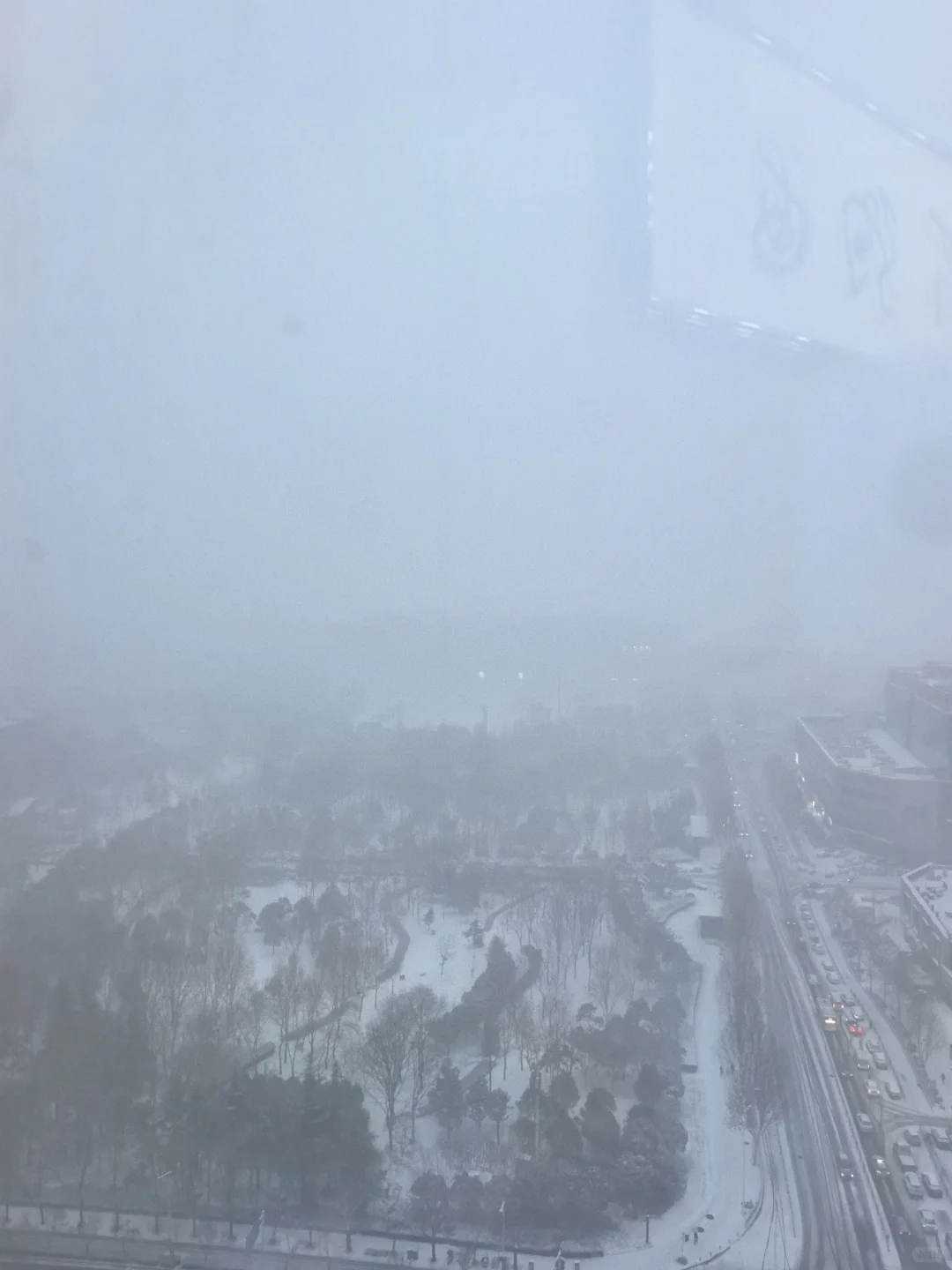 请在座的各位网友 看郑州的雪