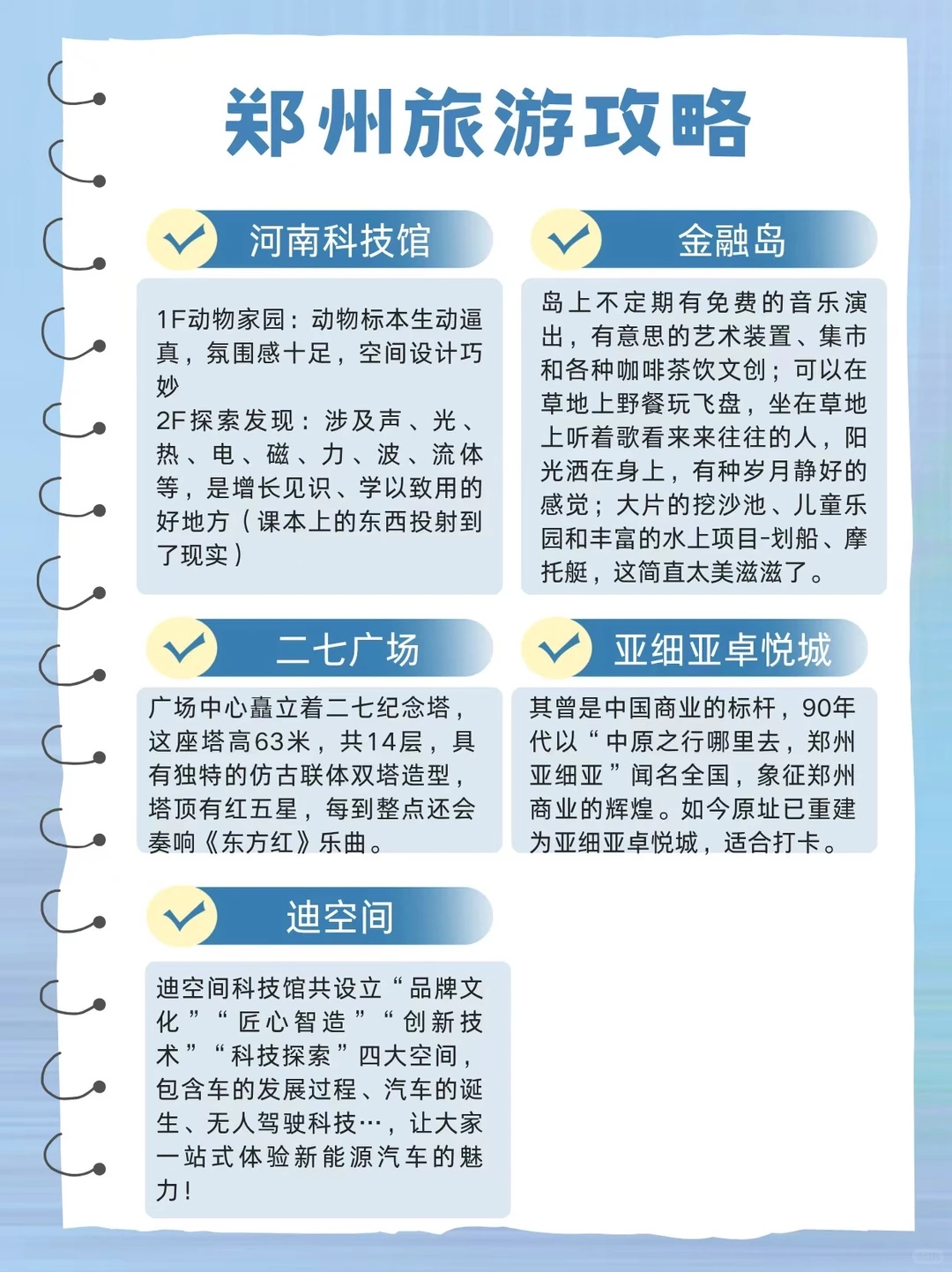 郑州J人本地朋友熬夜8h整理的地图攻略🗺