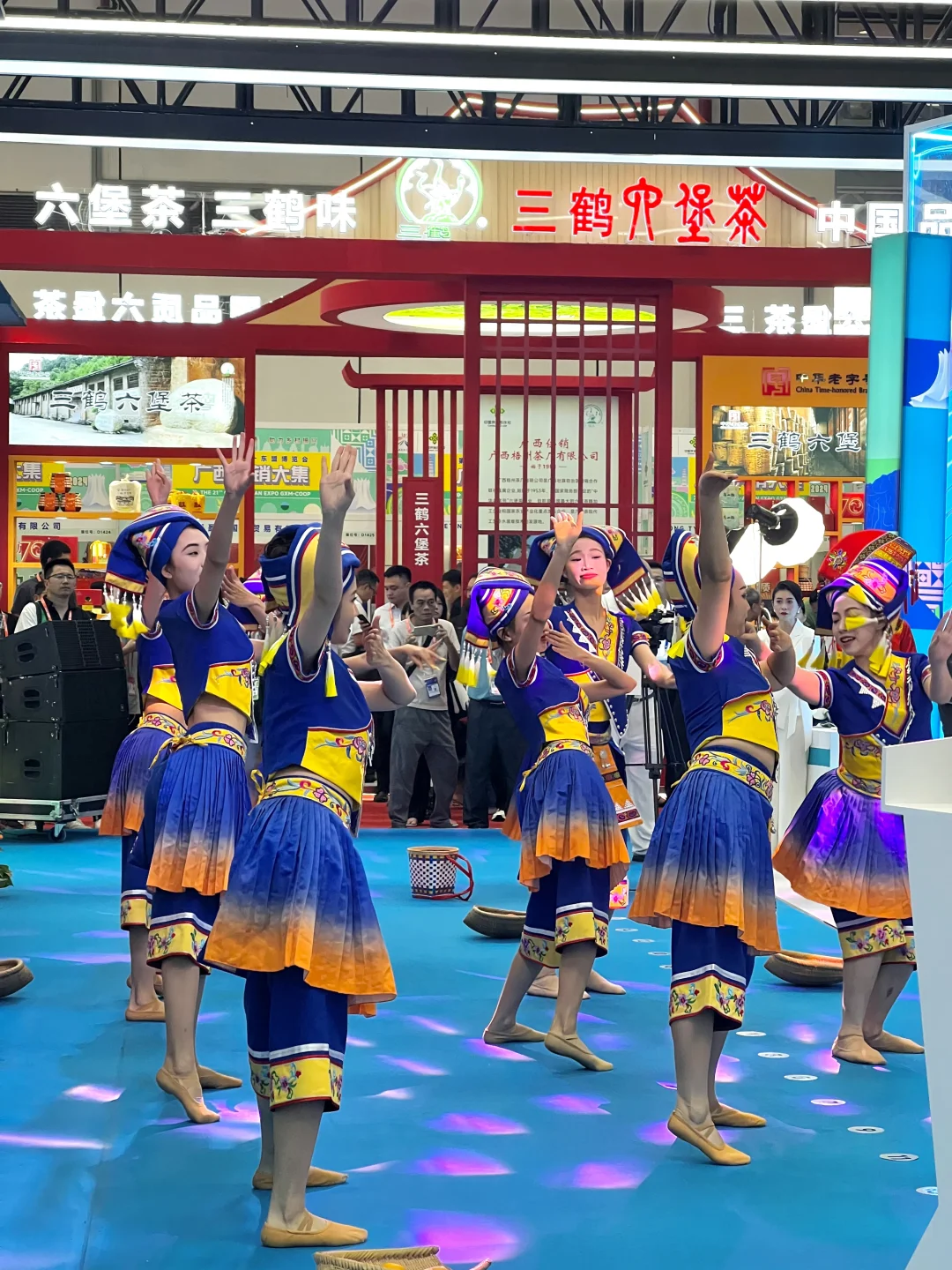 在东博会偶遇了明星?