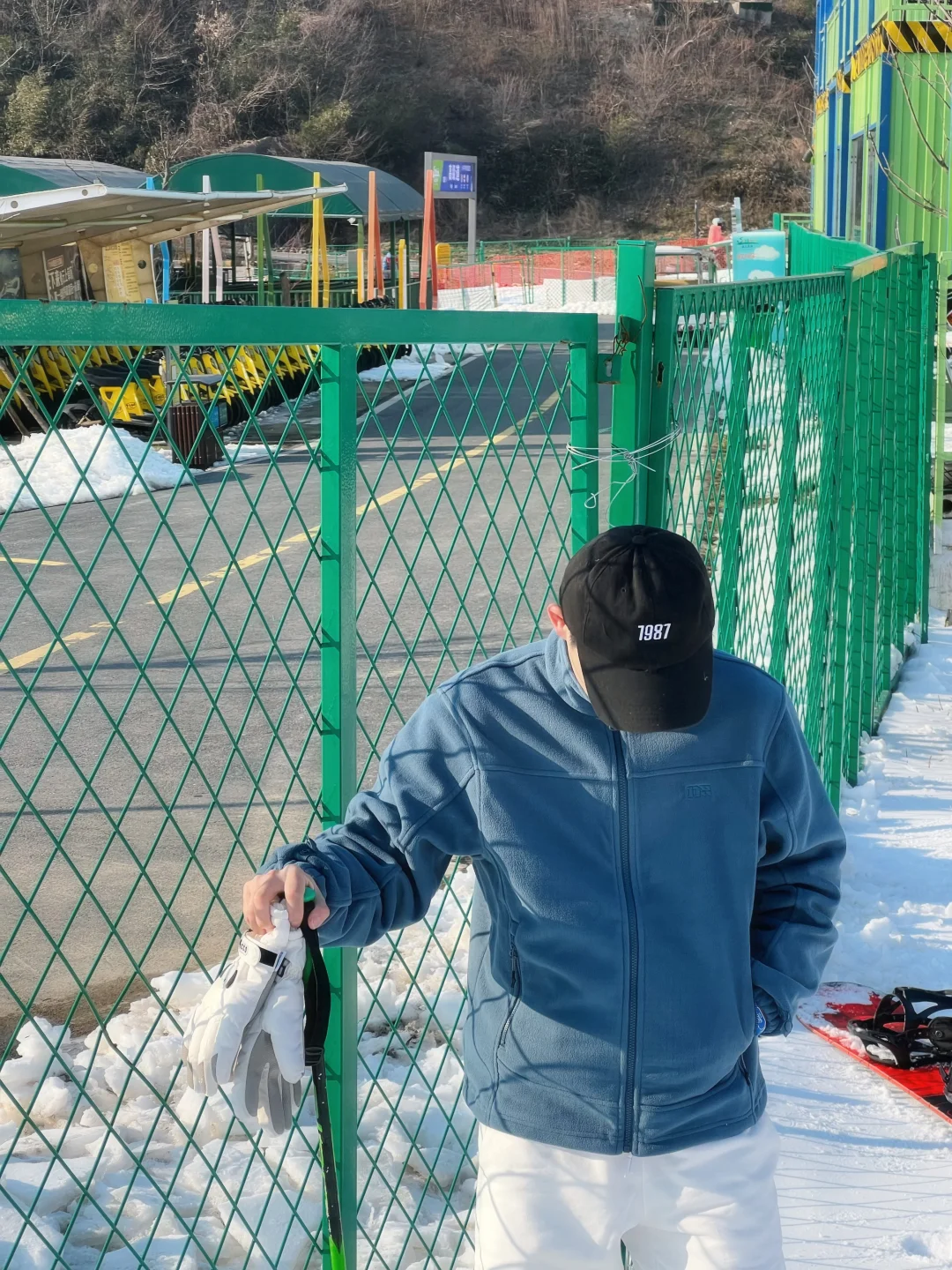 要是能和你一起滑雪就好了！说的就是你