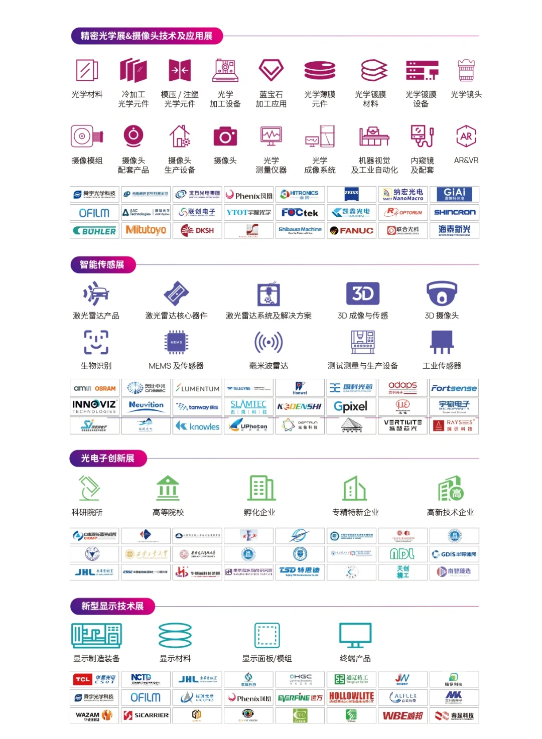 ? 深圳光博会展商名录大公开! ?
