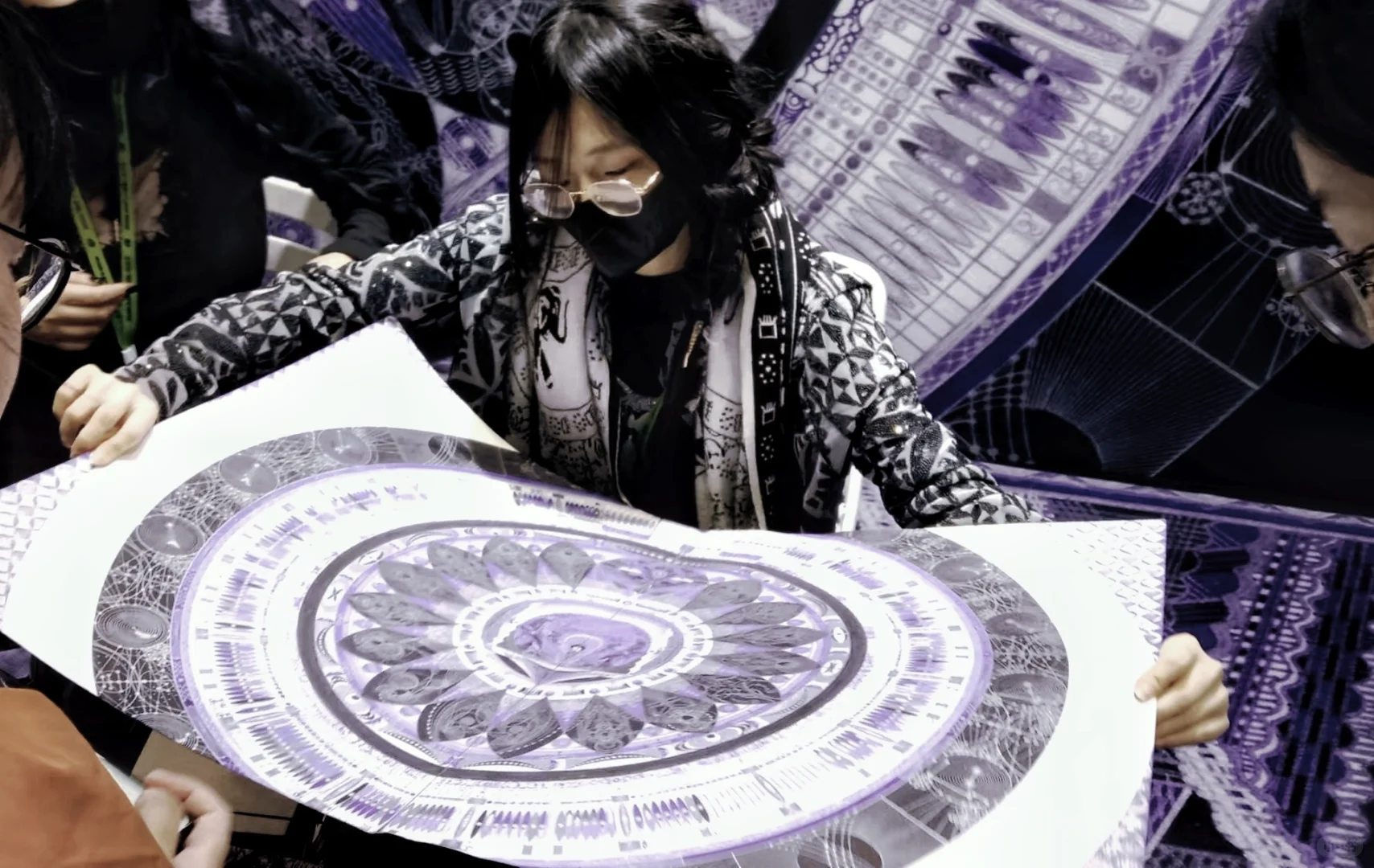 是第一次正式参加展会…谢谢大家