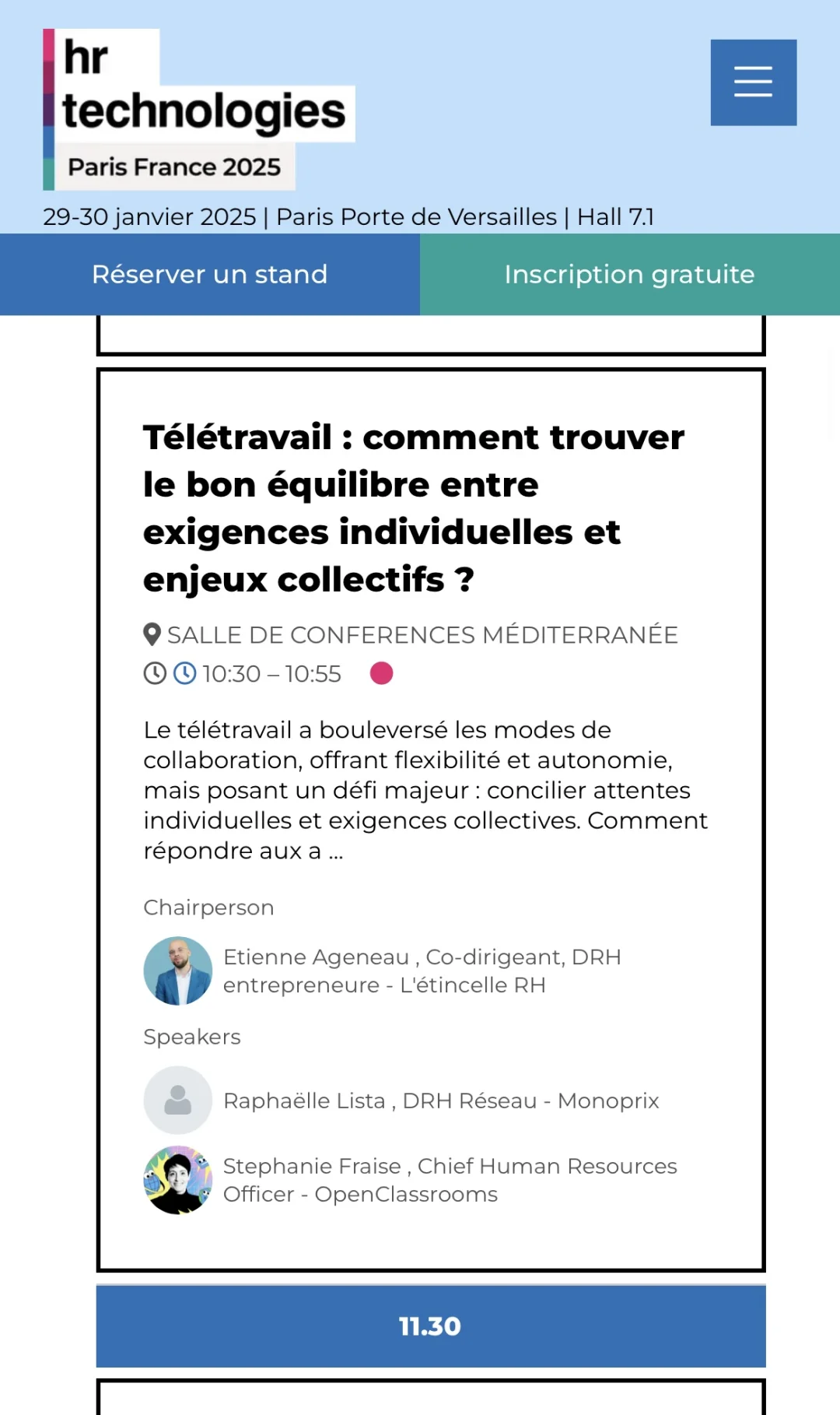 ??不容错过的巴黎HR Tech展会，免费注册！