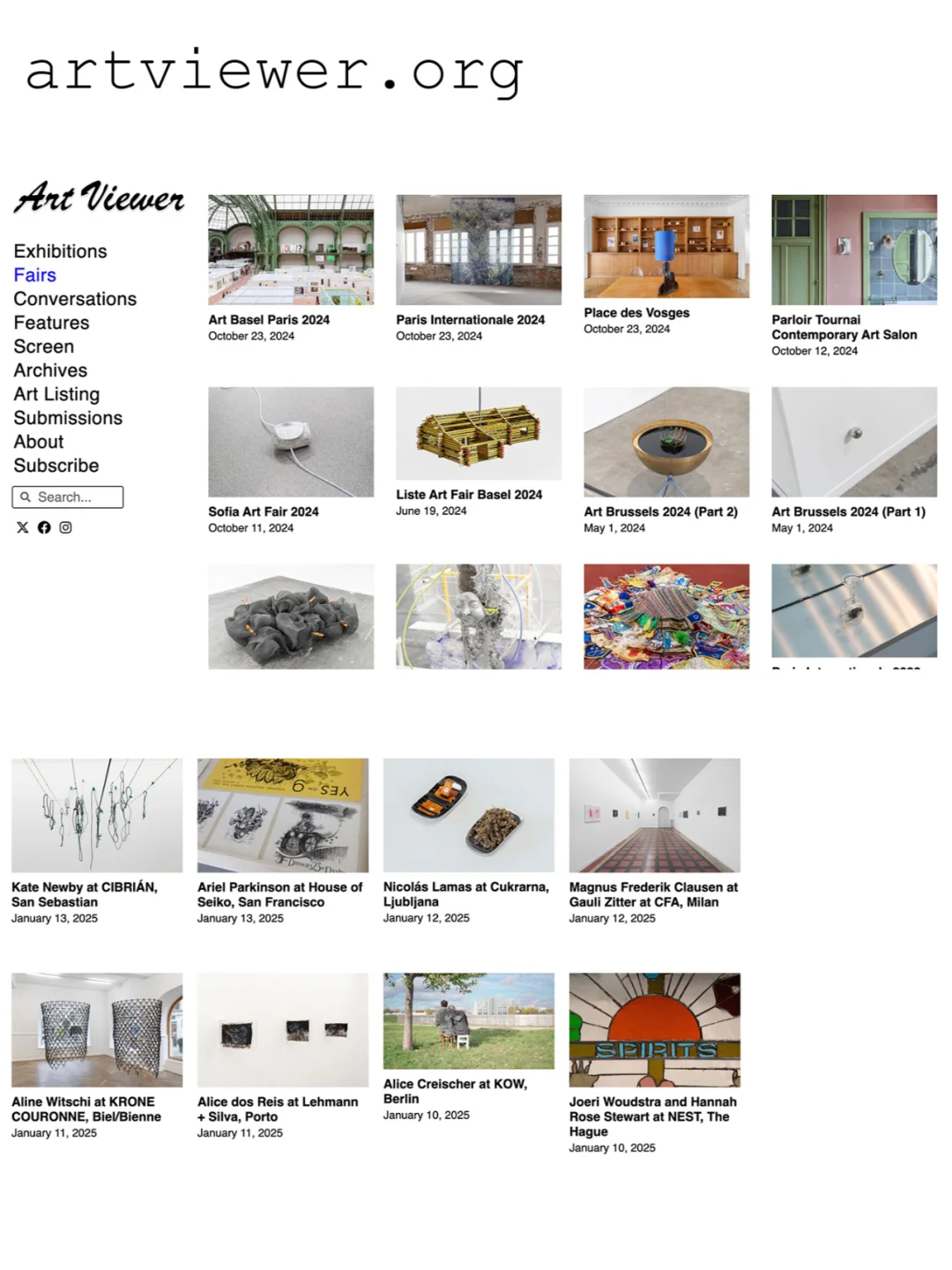 常用艺术类网站分享