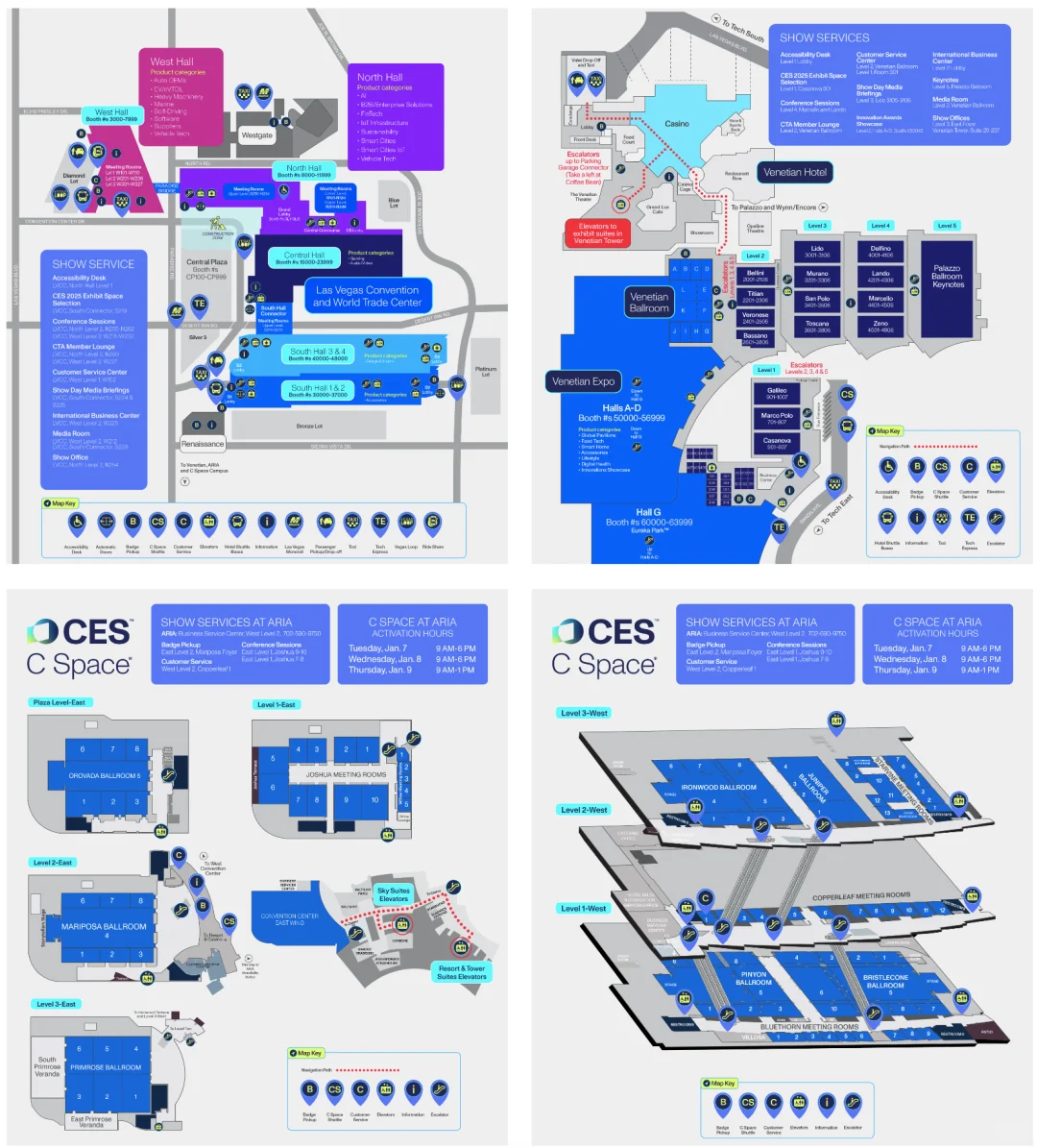 CES 2025 展会观展攻略