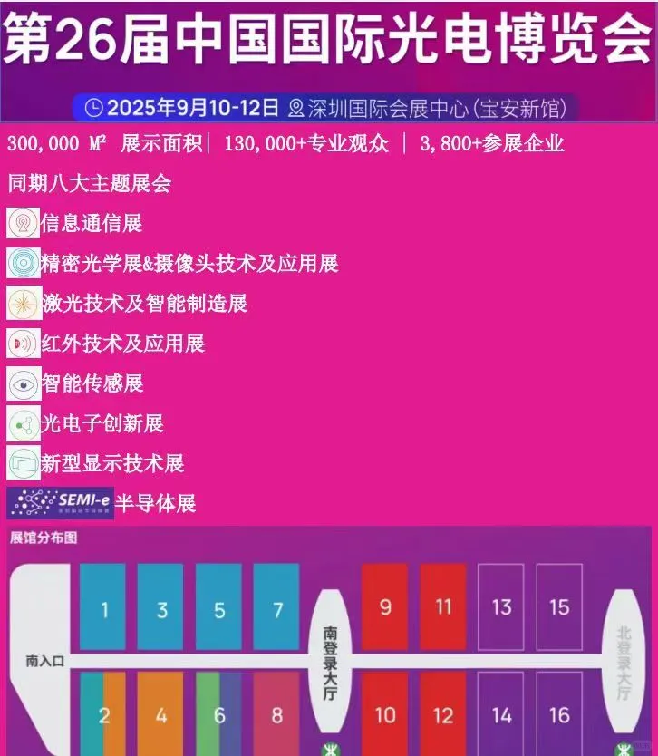 第26届中国国际光电博览会（CIOE中国光博会
