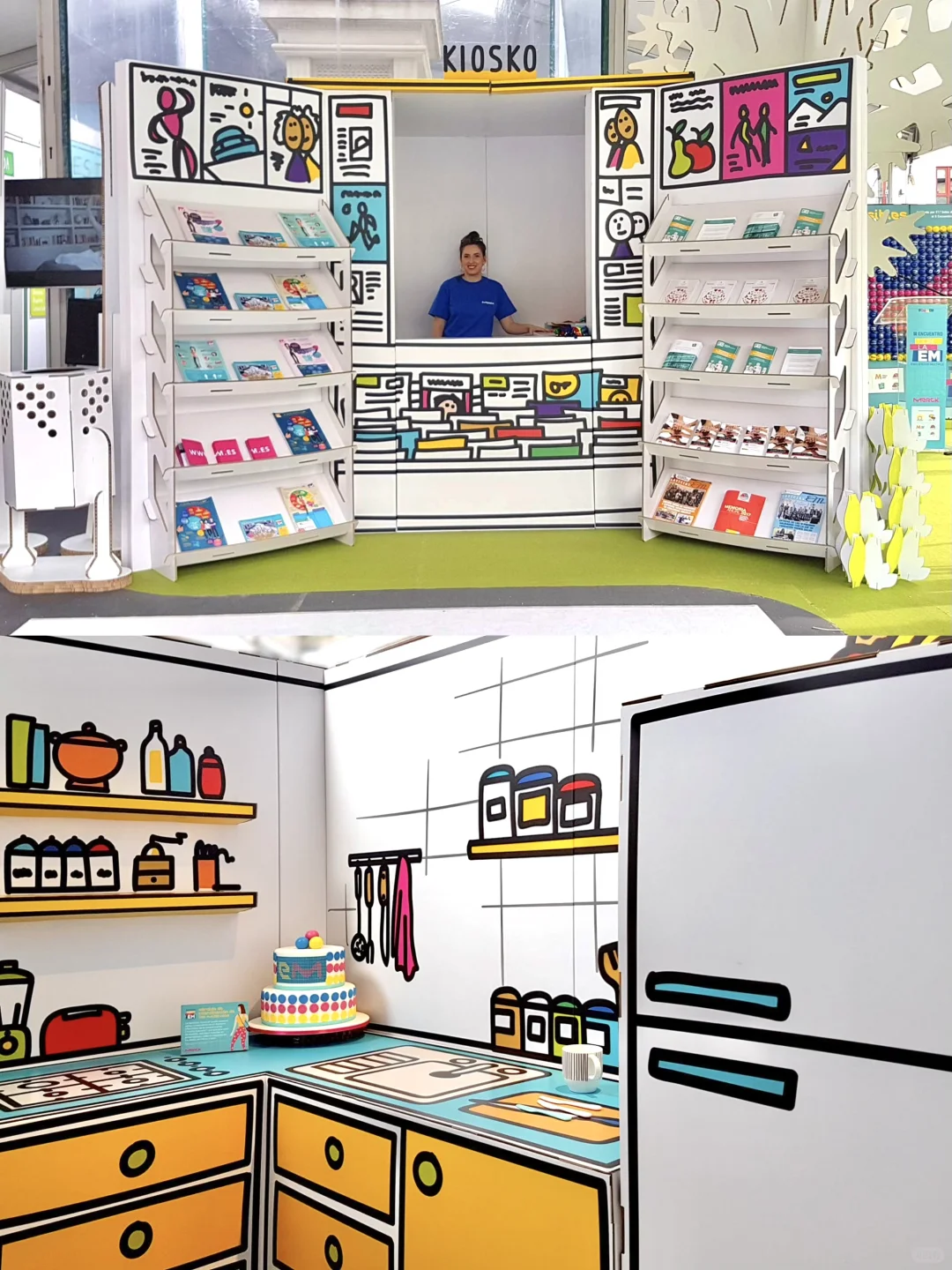 误入二次元世界?不一样的纸板展会