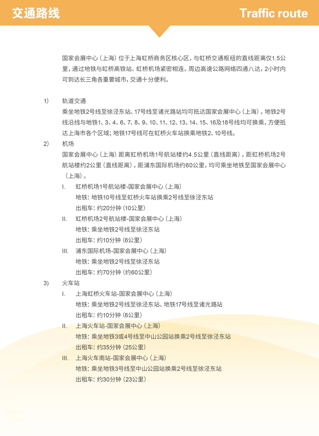 第七届进博会|参展攻略|交通指南