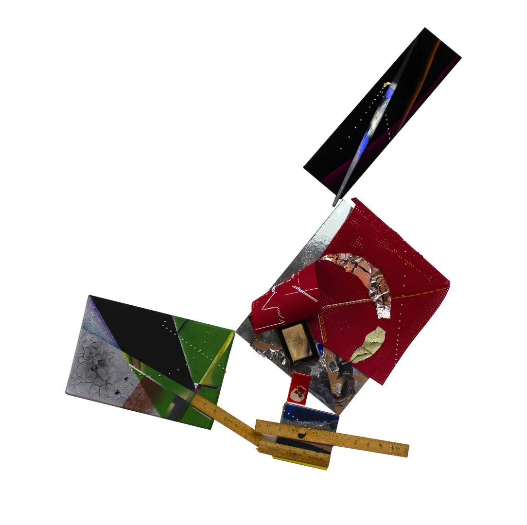 在UNTITLED MIAMI艺术博览会上的作品展示。