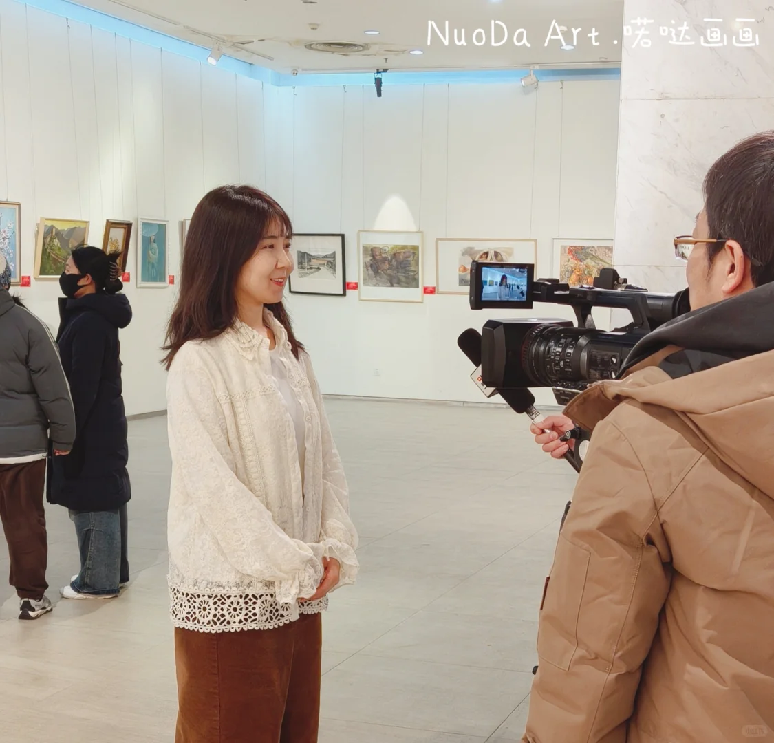 欢迎来看展～迎新春美术作品展