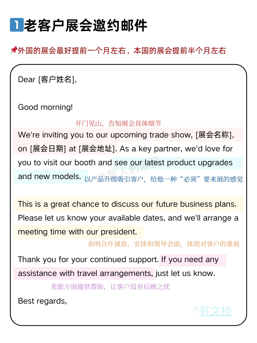 新人参加外贸展会，从邀约就看出差距了