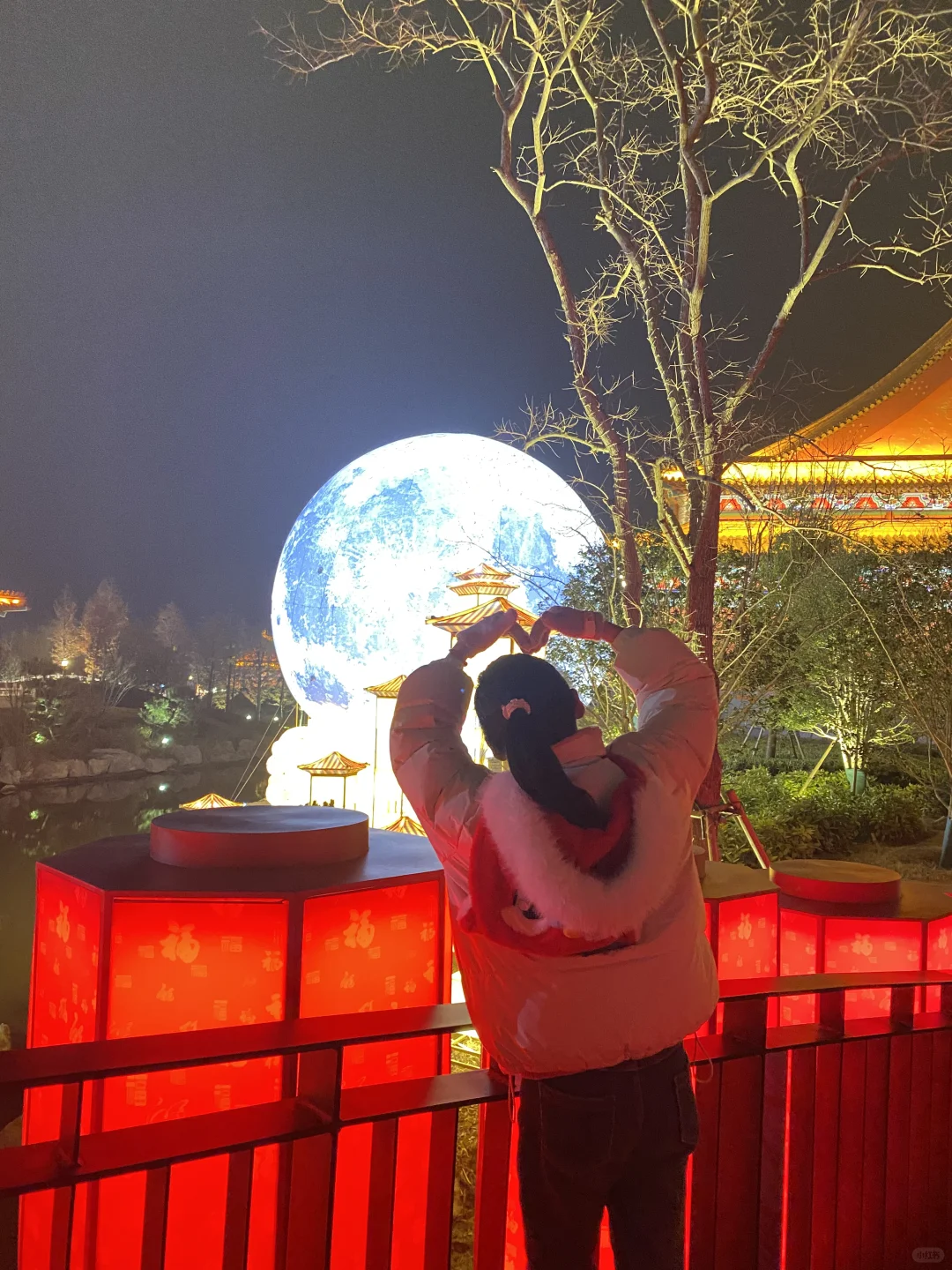 为家乡皂河龙运城打Call 灯会展别出心裁