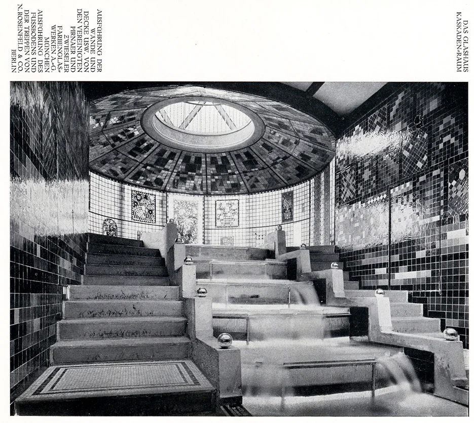 The Glass Pavilion，Bruno Taut，1914