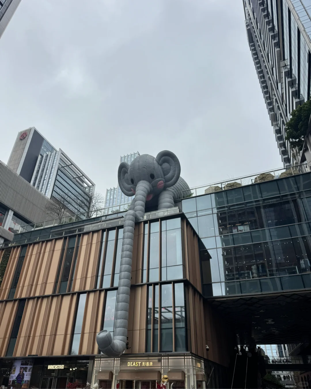 深圳万象天地巨人展