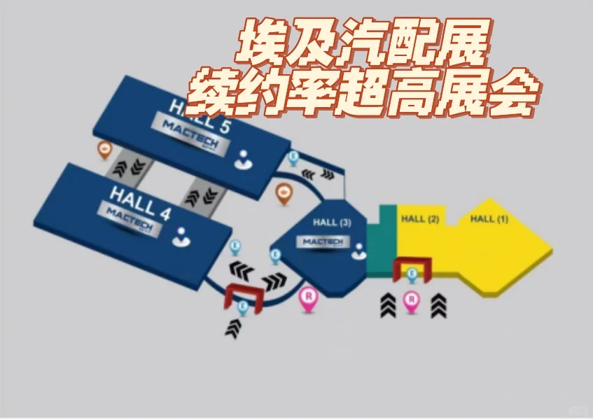 续约率超高展会！埃及汽配展！