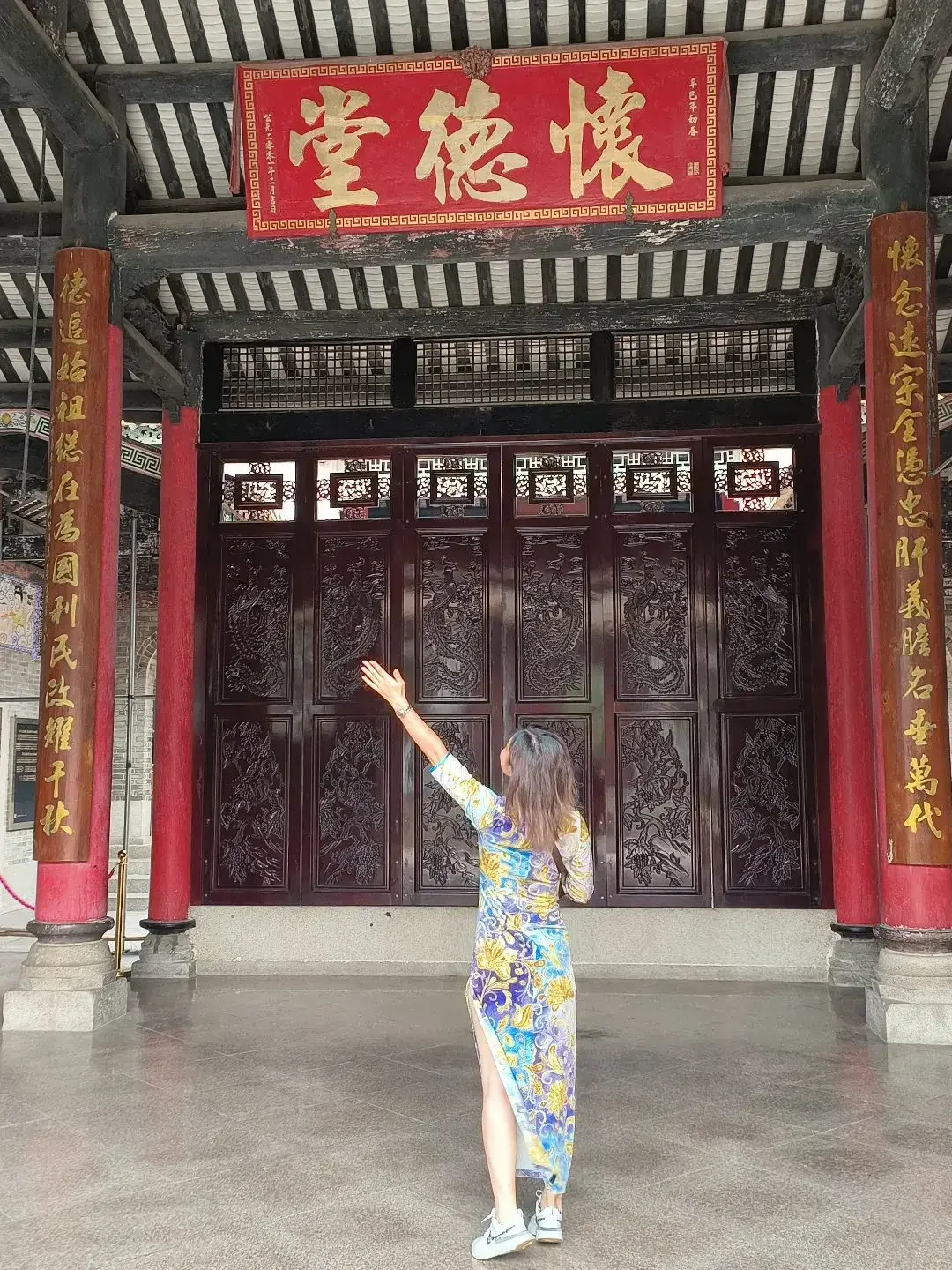 为什么喜欢穿旗袍呢？