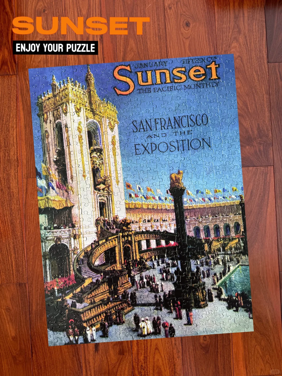 ?纽约客绝版拼图｜SUNSET系列-旧金山博览会