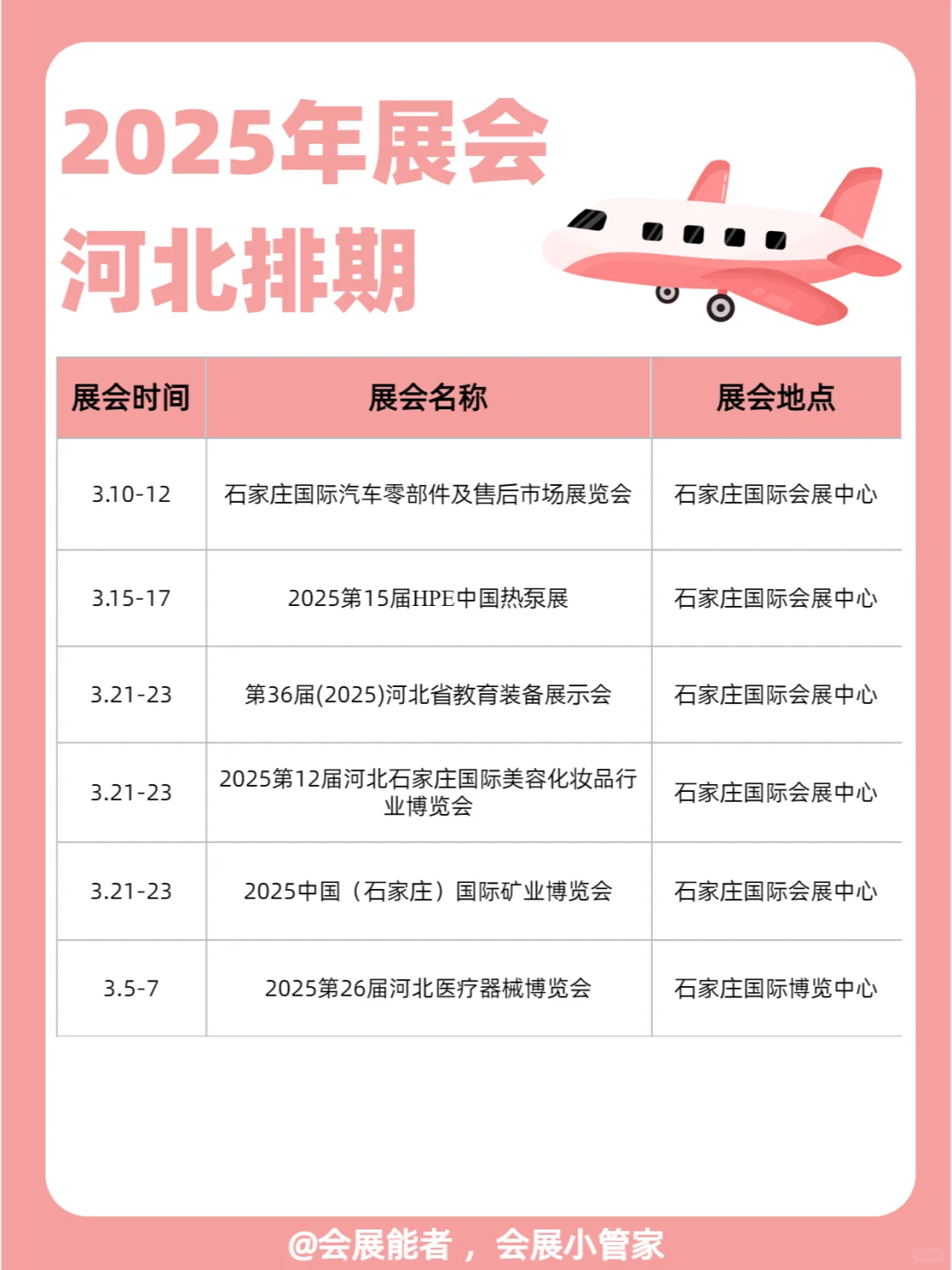 3月河南、河北展会排期速递，精彩不通错过
