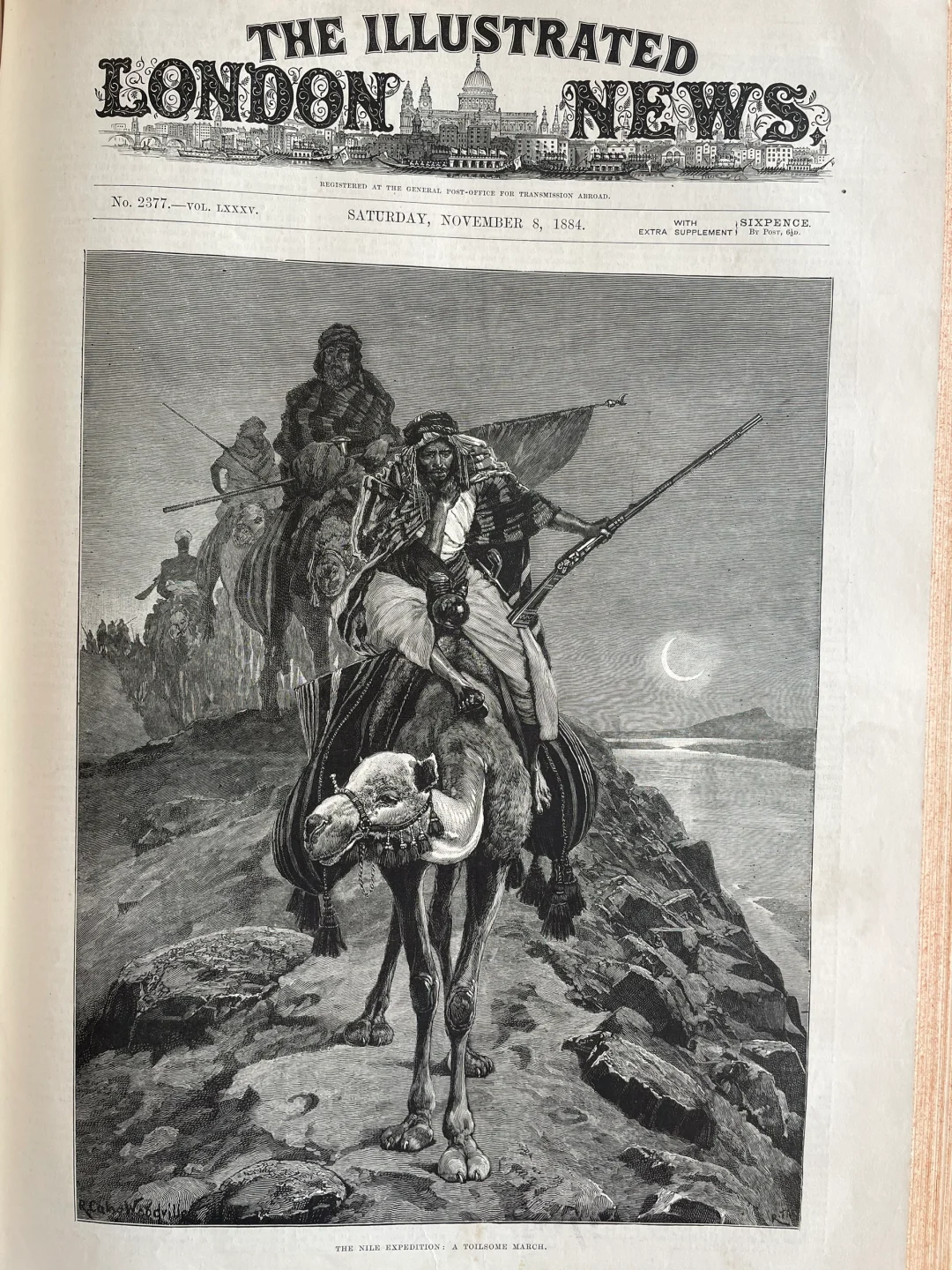 1884年伦敦插图画报：中法战争等