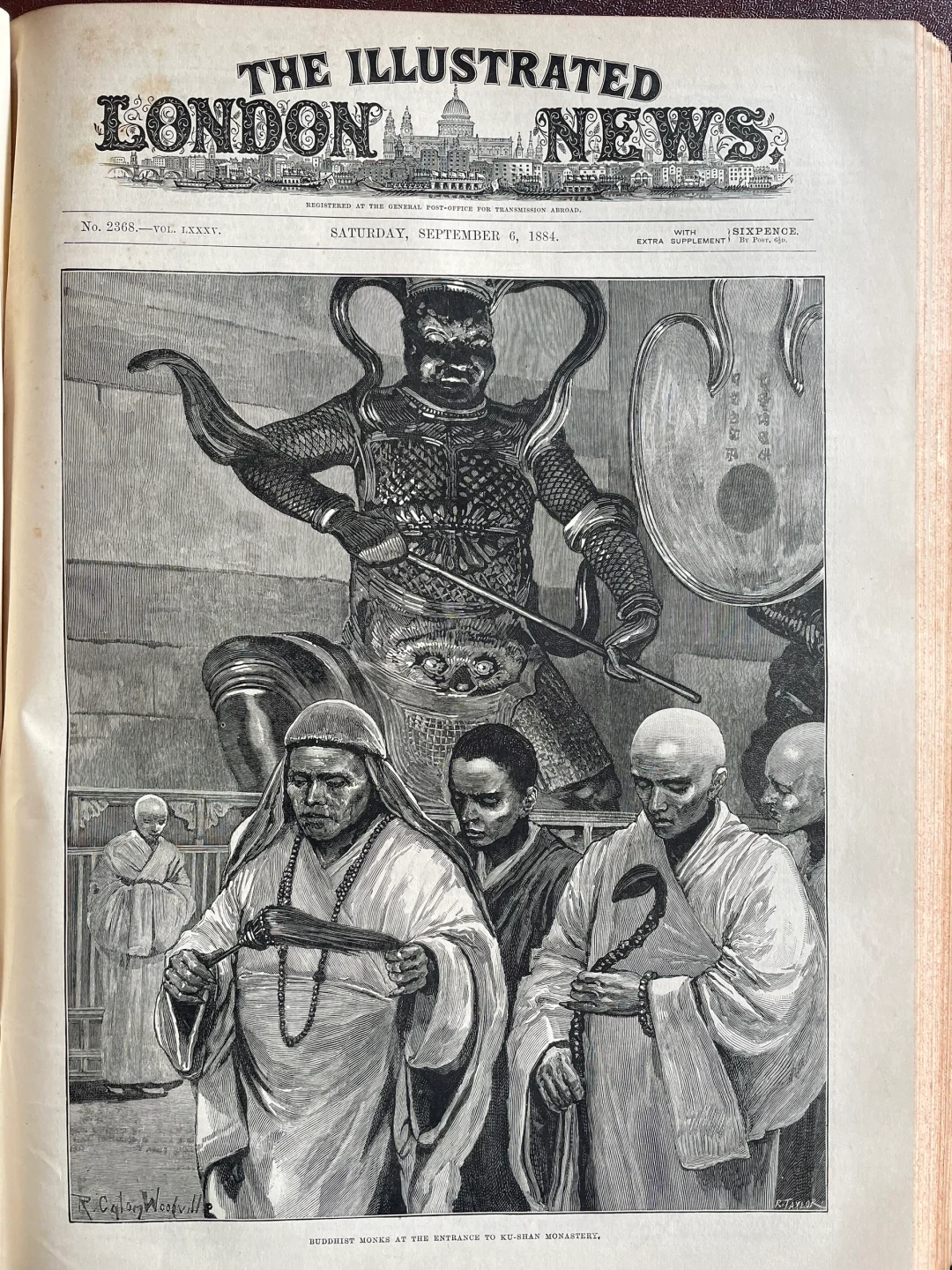 1884年伦敦插图画报：中法战争等