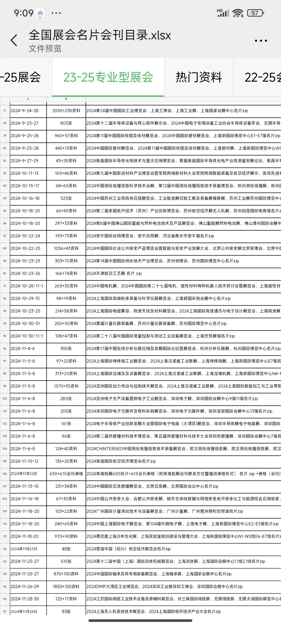 2025全国展会名片会刊 专业性展会 销售神器