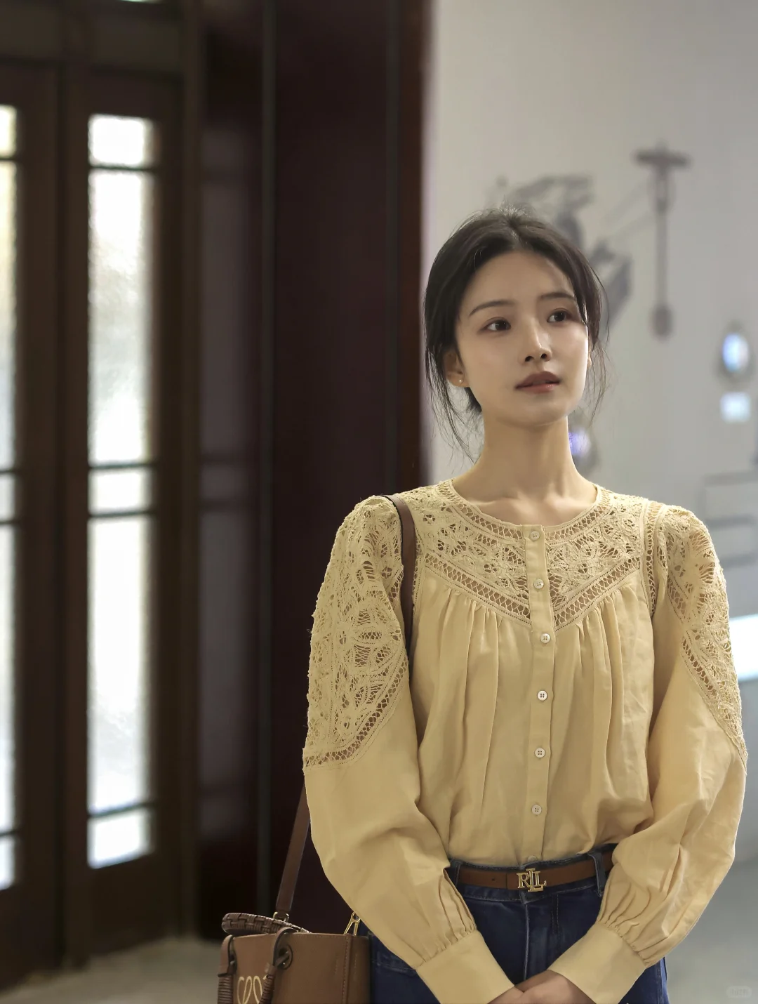 看展时拍到的漂亮照片