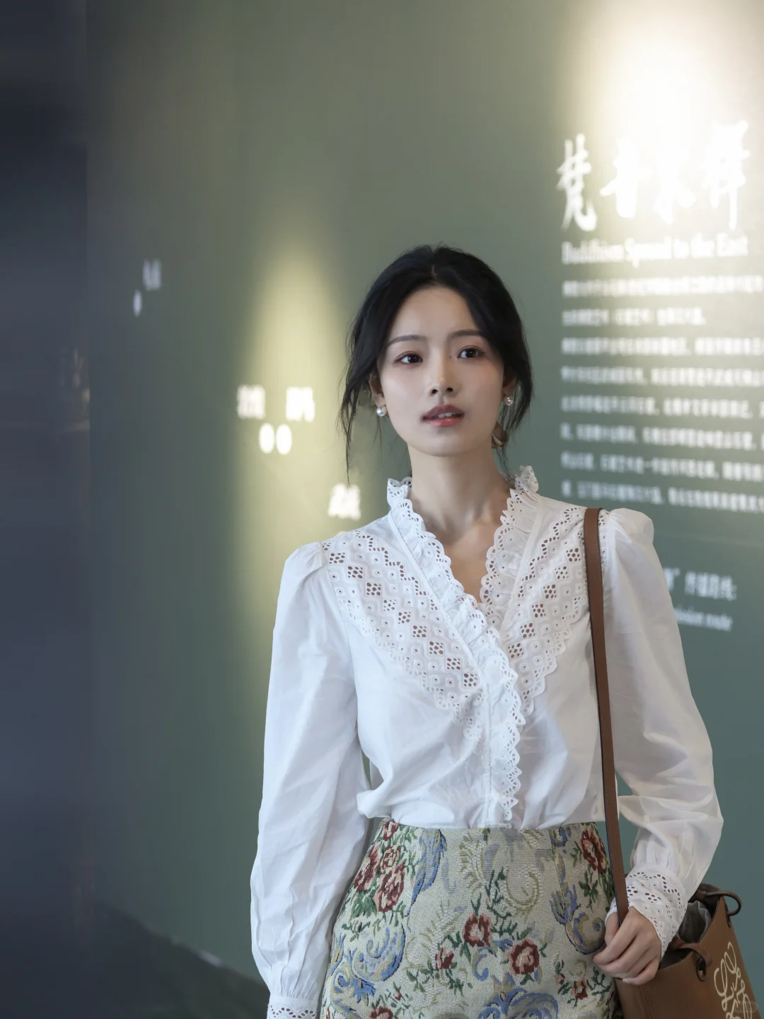 看展时拍到的漂亮照片