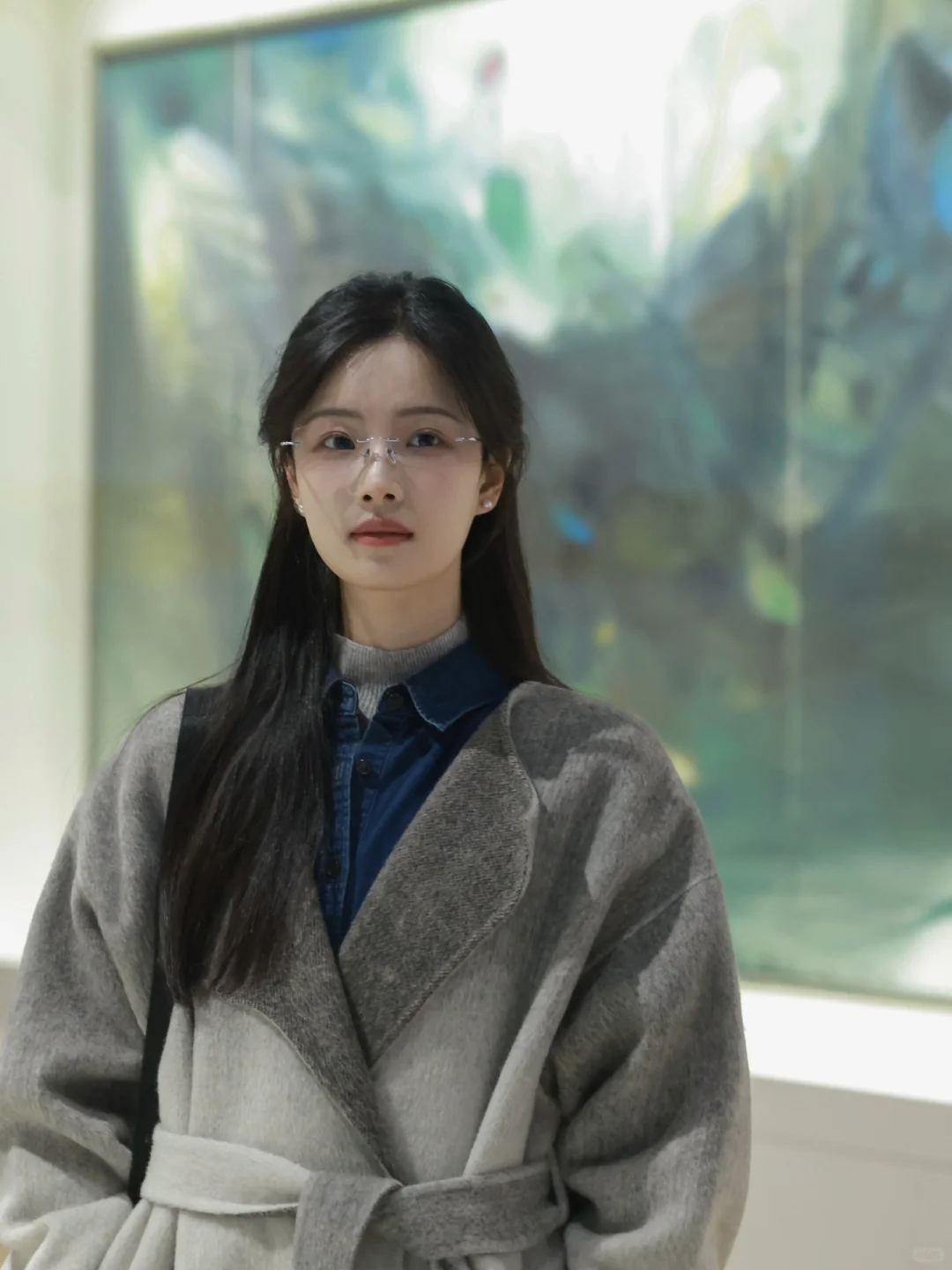 看展时拍到的漂亮照片