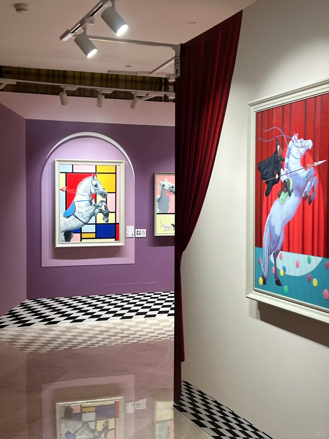 北京喜来登隐藏玩法：看展+下午茶‼️一举两得